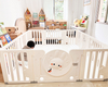 Colorful Adjustable Shape Plastic Non-Slip Play Fence 